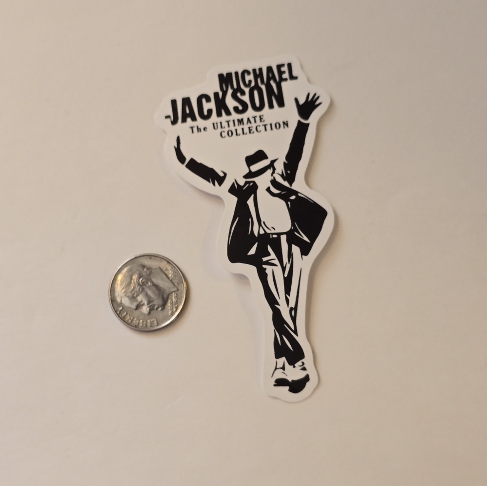 10/$10 Michael Jackson Sticker - Picture 2 of 2